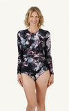 Grace Long Sleeve One Piece Swimsuit | Rosita Floral - Limited Edition