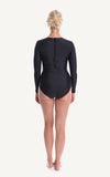 Adore Long Sleeve One Piece Swimsuit | Black